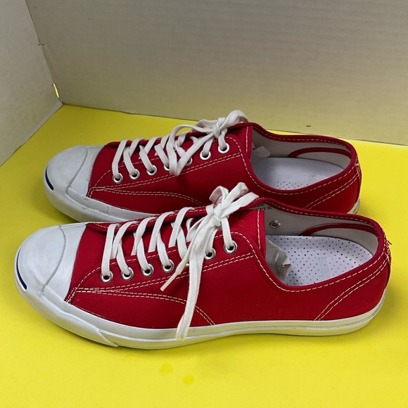 Converse Red and White Sneakers